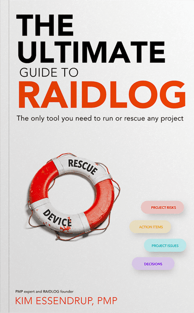 Book Cover - ULTIMATE GUIDE TO RAID LOG