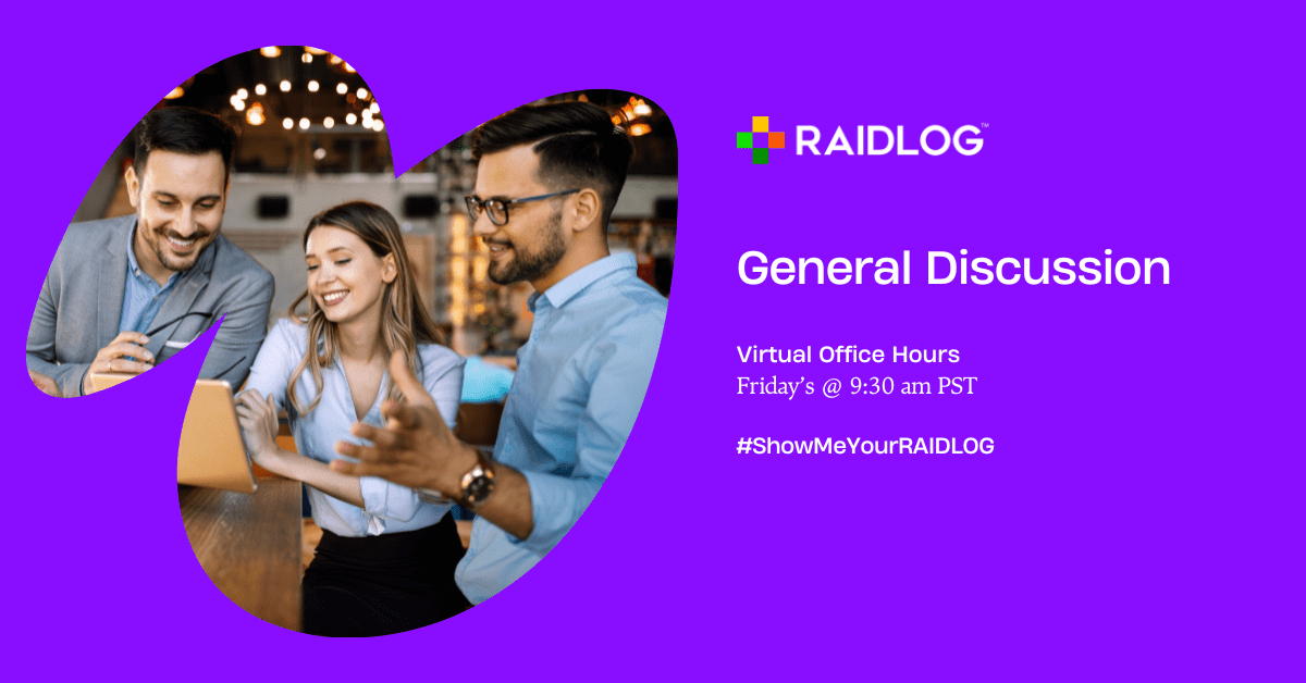 RAIDLOG Office Hours Cover